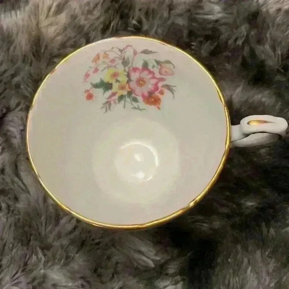 Paragon Teacup and Saucer Pattern E 104 H Blue set of 2 - Picture 10 of 12